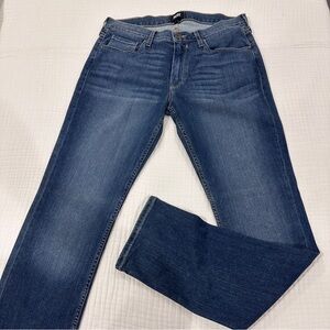 PAIGE Men's Classic Blue Straight Jeans